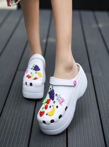 Zomer dames platform tuin sandalen cartoon fruit slippers glijden aan voor meisje strandschoenen mode dia's buiten x05237891803