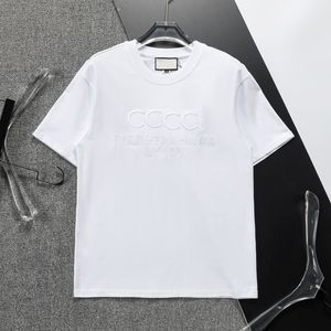 T-Shirt d'été en coton pour femmes et hommes, Streetwear décontracté, à la mode, unisexe, à manches courtes, marque de luxe, 2023