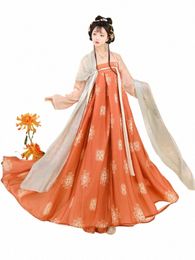 Femmes d'été Dynastie Tang Costume folklorique traditionnel chinois Set Plus Size Oriental Ancient Dancing Wear Cosplay Vêtements YS2168 g55A #