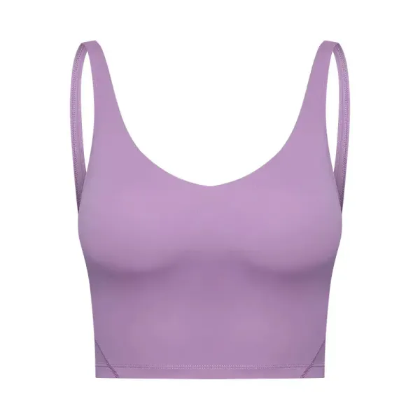 Été Femmes Designer Débardeur Yoga Soutien-gorge Réservoir Vêtements De Gym Pour Fitness Sous-vêtements Féminins Vêtements De Yoga Anneau Construit En Poitrine Pad