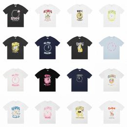 Sommer Damen T-Shirts Kurzarm T-Shirts Ganni Print Casual Brief Mode Hip Hop T-Shirt XS-L M1eP #