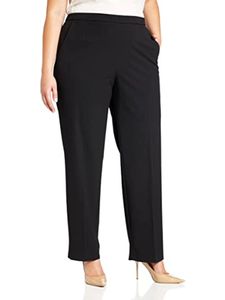 Usure pour femmes en été plus taille haute tissu couleur solide slim slim neuf pantalon droit 240412