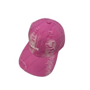 Summertime Designer Hat Mode Toile Casquette de baseball Lettre brodée Cowboy Langue de canard pour hommes Femmes Sports et Casual Sun Caps Marque de luxe Chapeaux de rue 9 couleurs