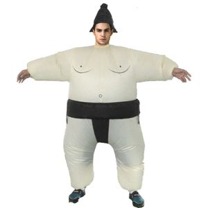 Sumo Cosplay voor Kinderen Volwassenen Japanse Kleding Halloween Party Ouder-kind Games Worstelaar Iatable Kostuum C65109AD