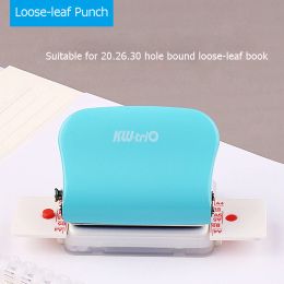 Sun DIY Hole Puncher Loose Leaf Hole Punch A4 A5 B5 6holes 20holes 26holes 30holes Handmade Paper Hole Punchener Office Stationry