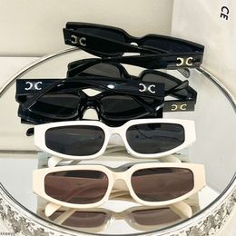 Diseñador de gafas de sol para mujeres Gafas de sol rectangulares de gafas de sol