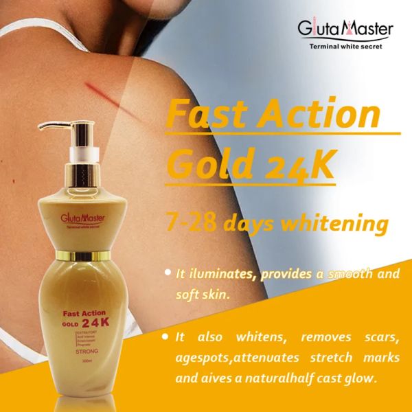 Sun Gluta Master Whitening Body Lotion, professionnel hydratant anti-rousseur anti-rousseur de rousseur