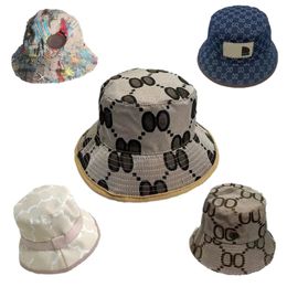Sol Gat Bucket Hat informal Unisex Luxury Tap Designer Hat Mujer Cappellino Sun Hats Reversible Fisherman Canvas Ajustable buena calidad FA120 H4