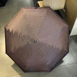 Sun Paraplu Designer Men Winddichte Sunshade Paraplu Luxe Exquise topkwaliteit Automatische vouwbare reizen Portable Adumbralen Cool Gift Lady HO02 H4