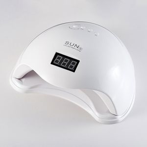 SUN5 48W LED Lámpara de uñas Sensor Secador de uñas Manicura Esmalte de gel de secado rápido para equipos de lámparas de curado