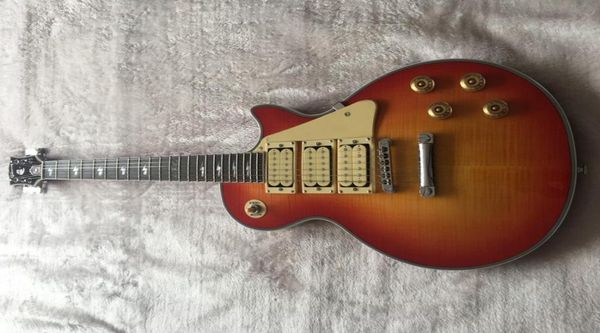 Sunburst Ace frehley guitare électrique corps en acajou fabriquée en chine belle et merveilleuse 3822017