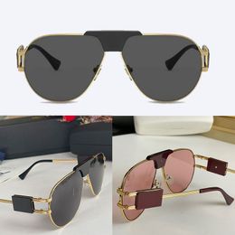 Suncloud zonnebril voor mannen geëlektroplateerde metalen padde frames VE 2252 Luxe designer zonnebril voor vrouwen coolwinks brinks eyewear originele doos