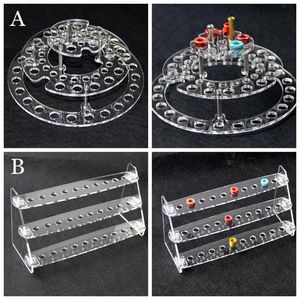 Articles divers présentoir acrylique support d'étagère transparent base support de vape boîte d'exposition pour e cig 510 810 conseils d'égouttement de fil réservoir tfv8 prince