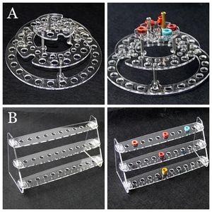 Divers présentoir acrylique support d'étagère support de support de base vape rack boîte vitrine pour 510 810 conseils d'égouttement de fil tfv8 prince Kennedy DHL