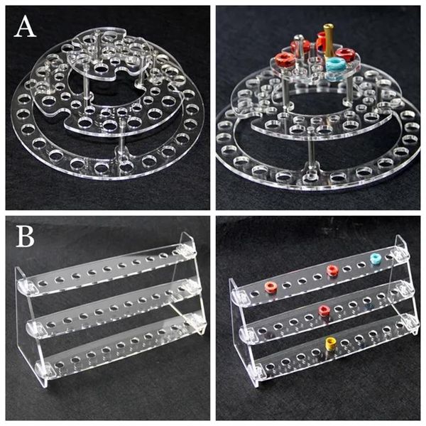 Articles divers présentoir acrylique support d'étagère transparent base support de vape boîte d'exposition pour e cig 510 810 conseils d'égouttement de fil réservoir tfv8 prince