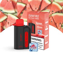 Sunfire Vape Cup Bar 10000 Puffs Vapes Disposables Puff 12000 10000 9000 8000 Tornado E Cigarette 650mAh Batterie 20ml Chariots préfabillés 10k 12k 10k 8k 9k Vaper Pod Dtl MTL