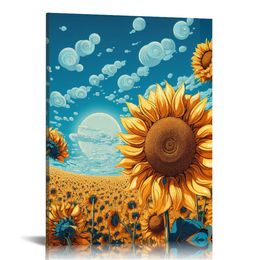 Sunflower Canvas Imprimed Art Mur