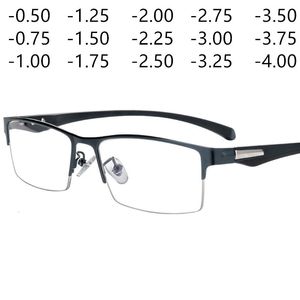 Zonnebril -100 125 Bijziendheid Brillen Optische Glazen Mannen Recept Bril Custom Astigmatisme Verziendheid Kleur Veranderende in Zonlicht 230712