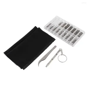 Zonnebril 1000 stuks Schroeven Reparatie Assortiment Set Met Neuskussentje