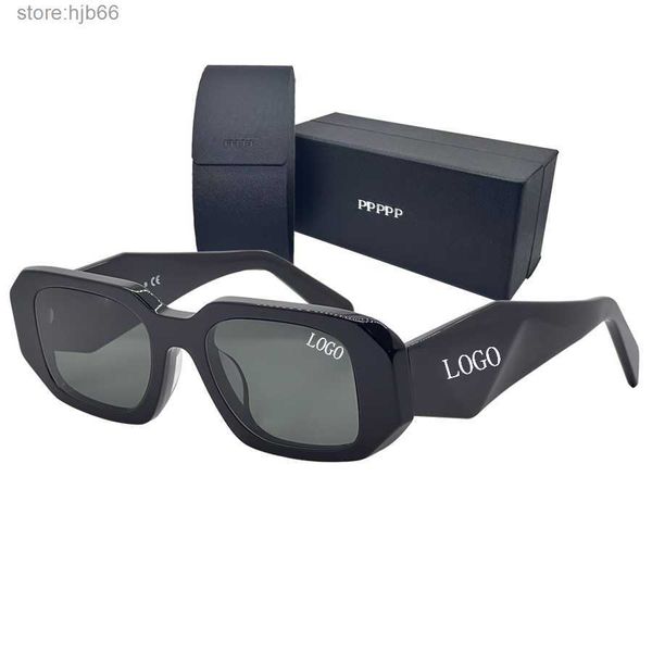 Gafas de sol 17 Gafas de sol de diseño de lujo para mujeres Hombres Marcas famosas Uv400 Proteger lentes OEM Odm Personalizar Marcos de tablones rectangulares de corte de alta calidad con Ori Lujc