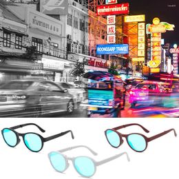 Lunettes de soleil 1pc lunettes pour les personnes avec daltonisme rouge-vert et faiblesse de couleur alliage demi-cadre lentilles de revêtement double face