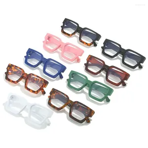 Sunglasses 1PC Trendy Anti-blue Light Glasses Vintage Small Square Computer Men Women Retro Ins Eyewear