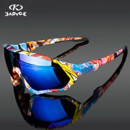 Lunettes de soleil 2020 Nouvelles lunettes de soleil COLLETS SPORTS POLARIED MTB VERRES DE CYCLING UV400 POLIDE DE RIDICATION DE PROTECTION SAGAN 5LENS