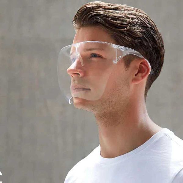 Gafas de sol 2020 nuevas gafas de seguridad facial deportes al aire libre hombres y mujeres niños viento protección contra salpicaduras de ojos gafas de sol con montura de una sola pieza YQ240120