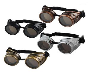 Lunettes de soleil 2021 Arrivée Style Vintage Steampunk Lunettes de soudage Punk Lunettes Cosplay Whole18829295