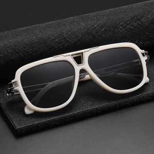 Zonnebrillen 2022 Luxury merkontwerper Zonnebril Men Anti Anti Glare zonnebril voor vrouwen die brillen rijden Mannelijke vrouwelijke tinten UV400 Zonneglazen P230406
