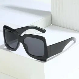 Sonnenbrille 2023 Herbstmode Großer Rahmen Personalisierte Trend-Strandbrille