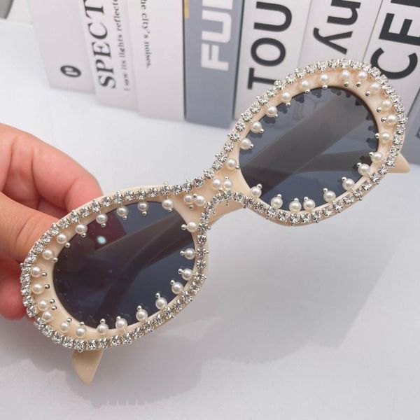 Zonnebril 2023 Barokke Vrouwen Lentes Oculos Gafas De Sol Feminino Lunette Solei Unieke Dames Diamant Zonnebril Mujer