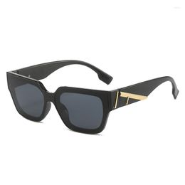 Sonnenbrille 2023 Marke Design Platz Männer Frauen Trend Klassische Sommer Strand Sonnenbrille Mädchen Mode Männlich Weiblich Brillen Shades