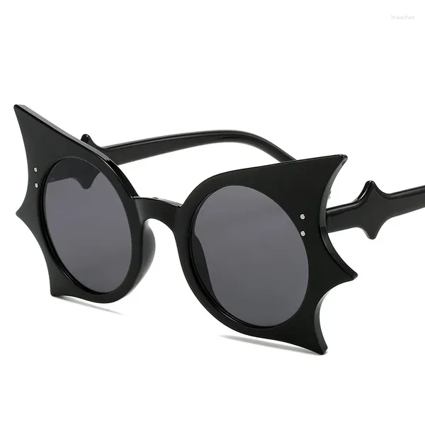 Lunettes de soleil 2023 Papillon Vintage Femmes Bat Punk Lunettes Femmes/Hommes Lunettes Drôles UV400