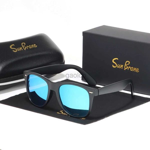 Lunettes de soleil 2023 Fashion Classic Polarise Sunglasses Men Femmes Brand Design Driving Square Fild Sun Goggle UV400 Gafas de Sol 24412