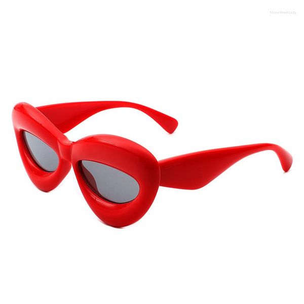 Gafas De Sol 2023, Gafas De Sol De diseñador De moda para Mujer, Gafas De Sol De labios sexis Para hombre, gafas De Sol Punk elegantes Para Mujer