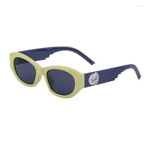 Lunettes de soleil 2023 mode femmes dames luxe concepteur Vintage cadre lunettes de soleil lunettes décontractées UV400 Gafas