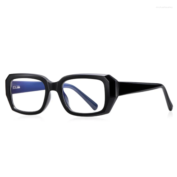 Lunettes de soleil 2023 TR90 Anti Blue Light Lunettes pour hommes Style rétro Lentille claire Optique Femmes Cadre Unisexe