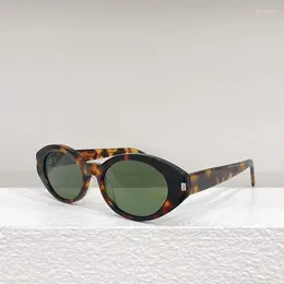 Gafas de sol 2024 ACETATE DE MODIA Summer Drurned Brand Design Luxury Brandist Vintage Cool Oculos de Sol SL567