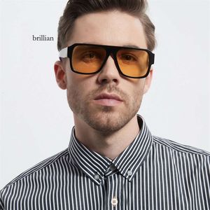 Lunettes de soleil 2024 Nouvelles lunettes de soleil pour hommes Femmes Carré Pilote Jambes épaisses Lunettes de mode