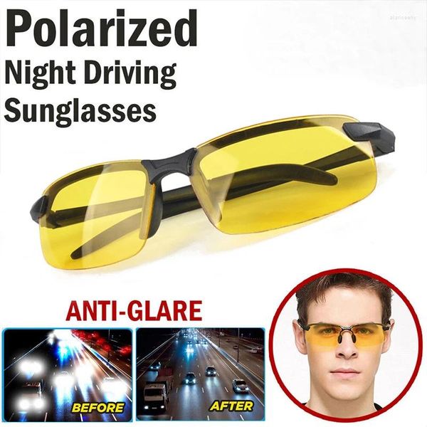 Gafas de sol 2024 Gafas de sol Gafas para adultos Día Noche Conducción Exterior Moda Anti-UV Polarizado VisionSunglasses