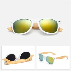 Zonnebrillen 29 kleur mode mannen bamboe voor vrouwen merkontwerper houten bril been bril bril vintage bril -bril frames