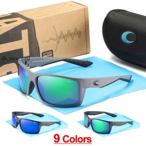 Lunettes de soleil 580P lunettes de soleil polarisées Costas lunettes de soleil design pour hommes femmes TR90 cadre UV400 lentille sport conduite lunettes de pêche 594