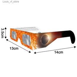 Zonnebrillen 6/12 stuks veilig schieten UV-bestendig kleurenzon foto printpapier neutraal direct zonlicht observatiebril H240316