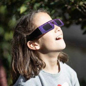 Lunettes de soleil 6 filtres solaires lunettes annulaires lunettes d'éclipse solaire sécurité ViewBlock lunettes de soleil lumière UV lunettes de protection 2024 nouveau J240328