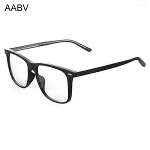 Gafas de sol AABV Anti luz azul gafas de computadora cuadradas lentes ópticas transparentes falsas para mujeres hombres gafas transparentes 2024