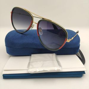 Gafas de sol de acetato verde rojo cuadrado PROTECCIÓN para mujer fiesta negro sombra marca diseñador futurista moda UV400 gafas de sol