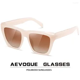Lunettes de soleil Aevogue Femmes Polarized Eyewear Fashion Men Accessoires Small Frame Outdoor UV400 AE1546