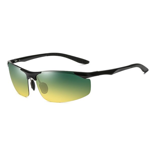 Gafas de sol Aluminio Polarizado Uv400 Lente Día Noche Conductor Gafas de sol Deportes masculinos al aire libre para hombres Gafas Accesorios V81792856660 11