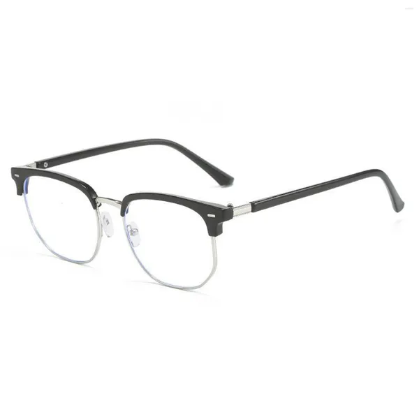 Lunettes de soleil verres de blocage de lumière anti-bleu Pochromiques Sénots pochromiques Radiation Protection carrés Spectacles pour l'extérieur intérieur